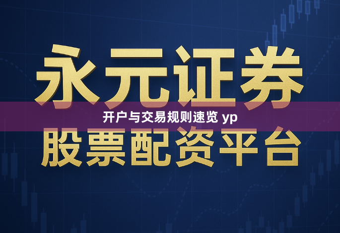 开户与交易规则速览 yp